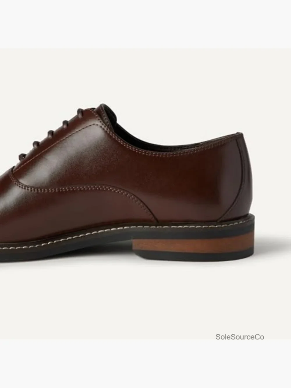 Men's Cap Toe Oxford Dress Shoes Lace Up Formal